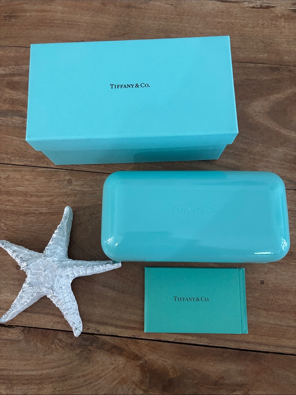Tiffany & Co. Signature Robin’s Egg Blue Eyeglasses Sunglasses case